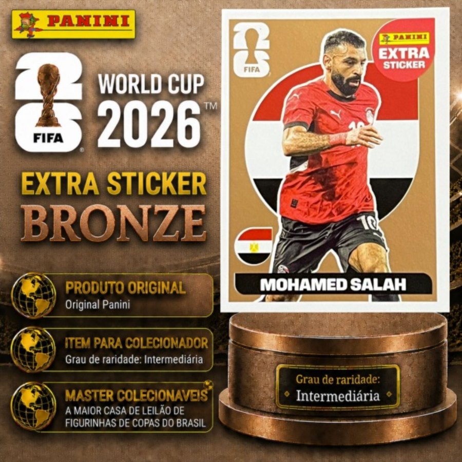 Foto do colecionável MOHAMED SALAH BRONZE